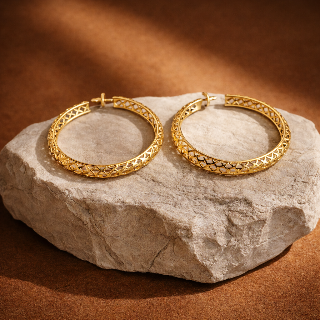 Kirby Hoops Earrings